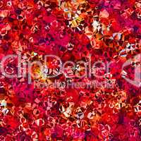red crystal pattern