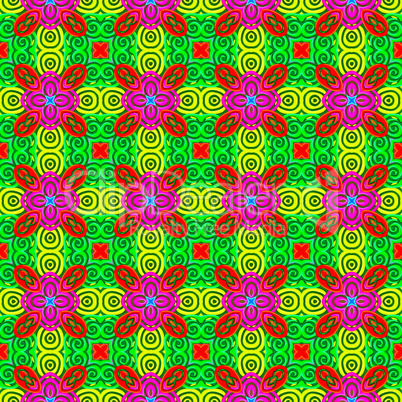 colorful ornament pattern