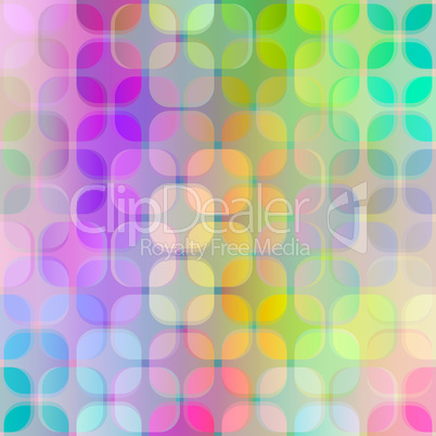 transparent blur retro pattern