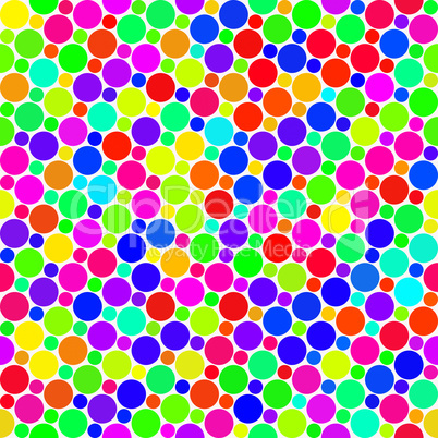 festive dots pattern