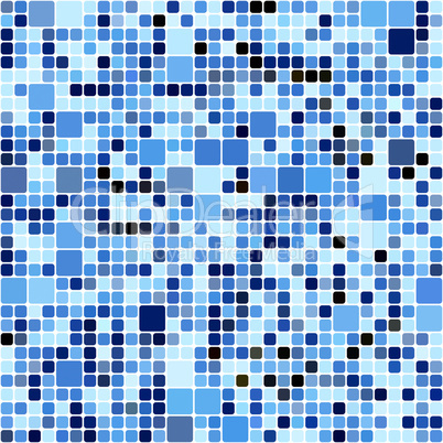 blue squares pattern