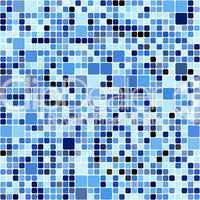 blue squares pattern