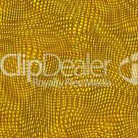 grunge golden fishnet pattern