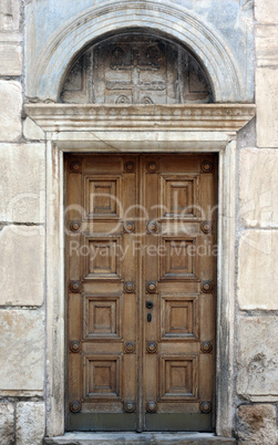 Antique Orthodox Church Door