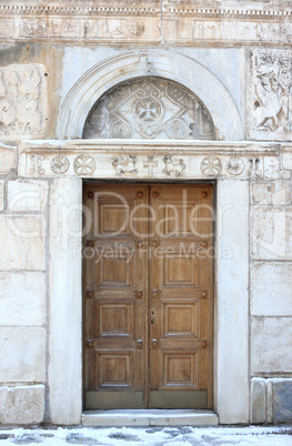 Antique Orthodox Church Door