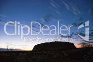 Lights of Ayers Rock, Australia