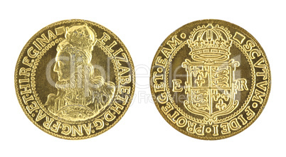Elizabeth I Gold Sovereign
