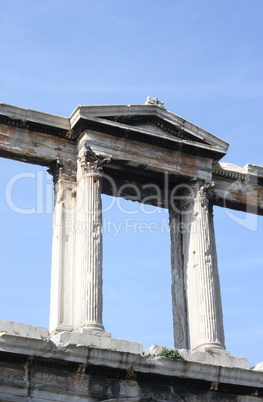Zeus temple gates