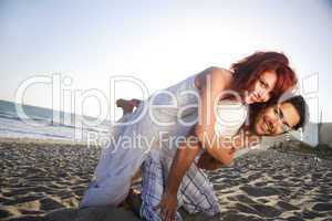 Young Couple at the Beach