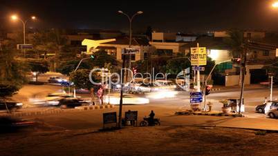 Karachi Streets TimeLapse at Night