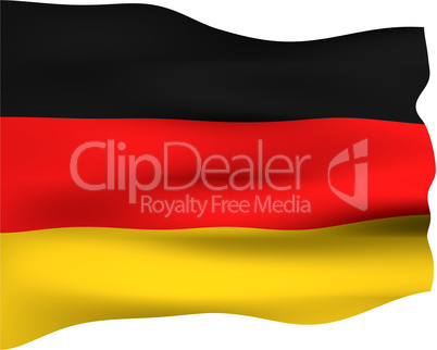 3D Flag of Germany