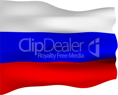 3D Flag of Russia