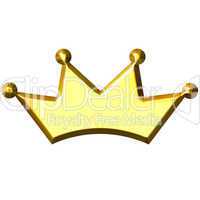 3D Golden Crown
