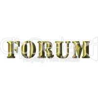 3D Golden Forum