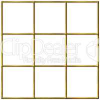 3D Golden Grid