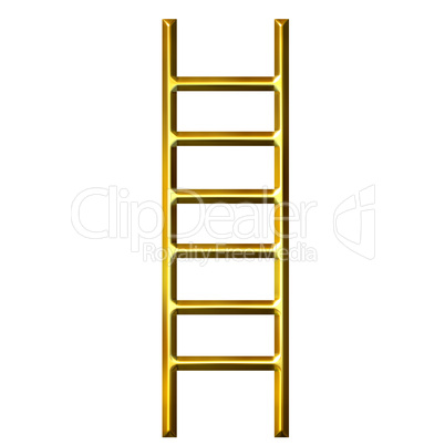 3D Golden Ladder