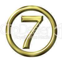 Golden Number 7