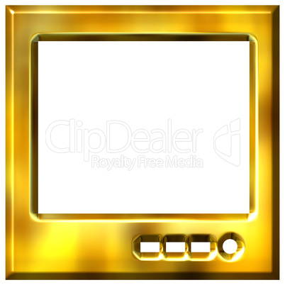 3D Golden TV