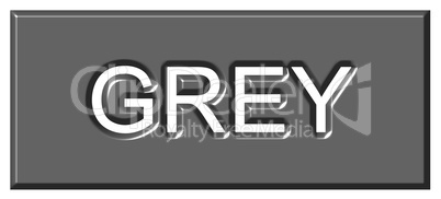 3d Grey Badge