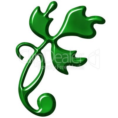 3D Leaf Ornament