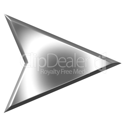 3D Silver Arrow