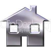 3D Silver House