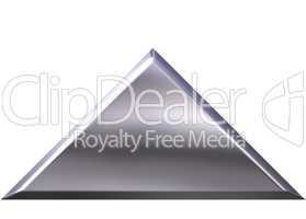 3D Silver Pyramid