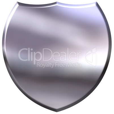 3D Silver Shield