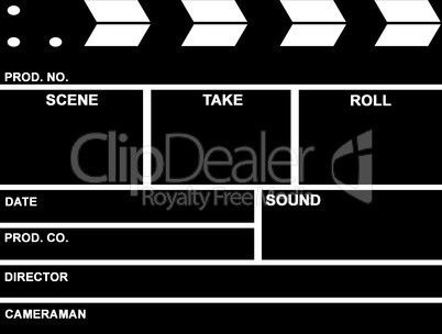 Film Clap Board