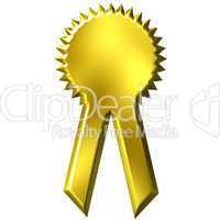 Golden Award Ribbon