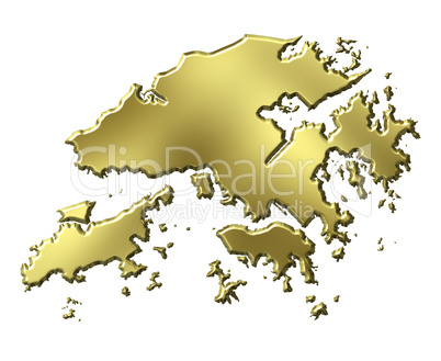 Hong Kong 3d Golden Map