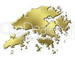 Hong Kong 3d Golden Map