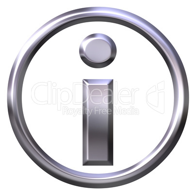 Silver Information Symbol