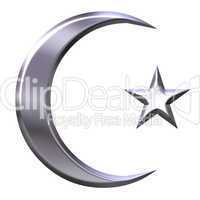 Silver Islamic Symbol