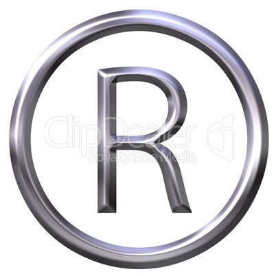 Silver Registered Symbol