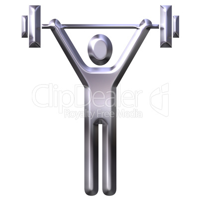 Silver weight Lifter