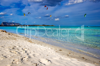 kitesurfing in Italy