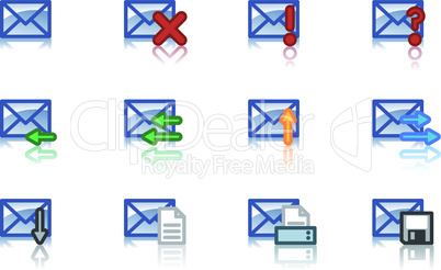 email icons