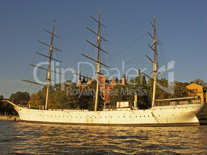 Ancient Ship in Stockholm, Sweden