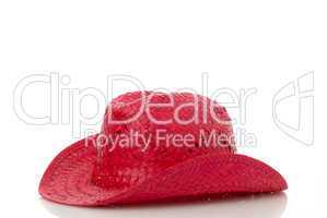 Red Straw hat