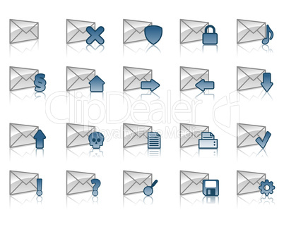 email icons