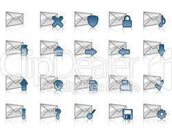 email icons