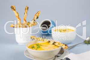 Möhren-Currysuppe