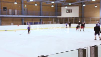 Ice hockey training