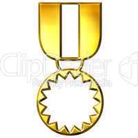 3D Golden Medal of Honour