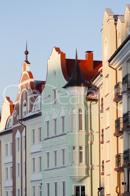 Ancient buildings in Kaliningrad