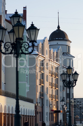 Ancient buildings in Kaliningrad