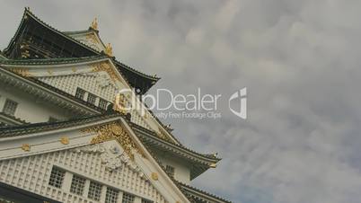 Time lapse Osaka Castle