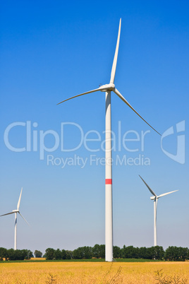 Windkraftanlage, Wind turbines