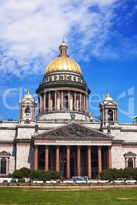 St. Isaac's Cathedral (Isaakevsky Sobor) in St. Petersburg